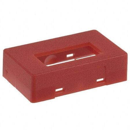 AML52-N10R SWITCH CAP PUSHBUTTON RECTANGULAR RED - 1
