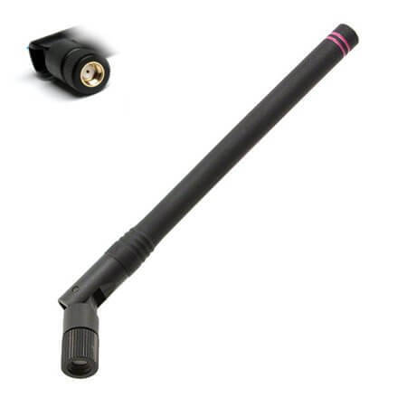ANT-2.4-CW-HWR-RPS RF ANT 2.4GHZ WHIP TILT RP-SMA - 1