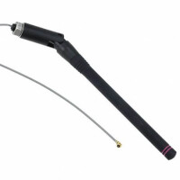 ANT-2.4-PML-UFL RF ANT 2.4GHZ WHIP/TILT PANEL MT - 1