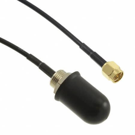 ANT-2.4-WRT-MON-SMA RF ANT 2.4GHZ DOME SMA ML PNL MT - 1