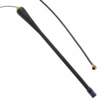 ANT-418-PW-QW-UFL RF ANT 418MHZ WHIP STR CAB PAN - 1