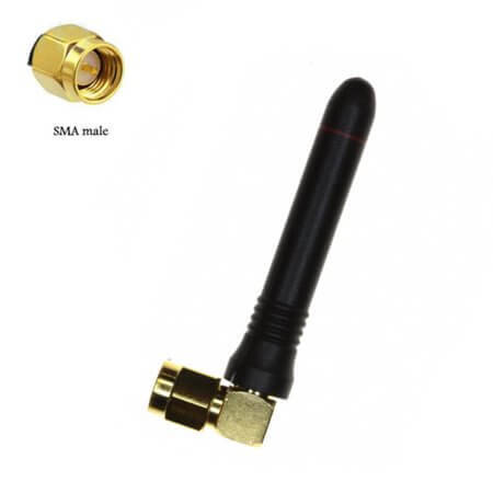 ANT-433-CW-RCS-SMA RF ANT 433MHZ QUARTER-WAVE MONOPOLE 90C SMA - 1