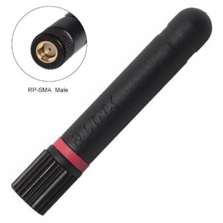 ANT-433-CW-RH RF ANT 433MHZ WHIP STR RP-SMA ML - 1