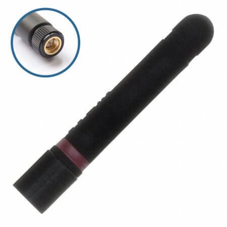 ANT-433-CW-RH-SMA RF ANT 433MHZ WHIP STR SMA MALE - 1