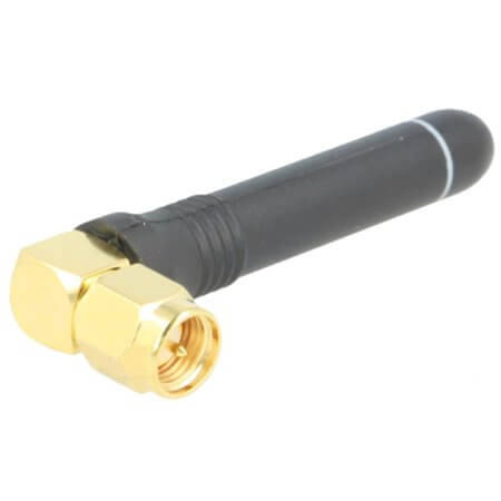 ANT-868-CW-RCS-SMA RF ANT 868MHZ WHIP TILT SMA MALE - 1