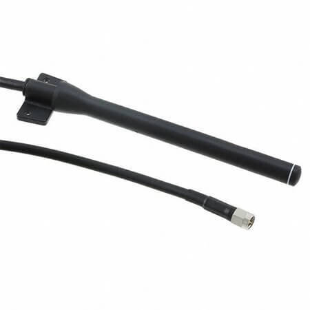 ANT-868-ID-2000-SMA RF ANT 868MHZ WHIP STR BRKT 2M - 1