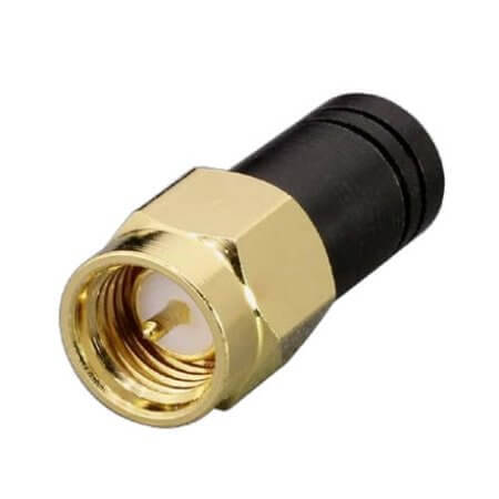 ANT-868-NUB-SMA RF ANT 868MHZ WHIP TILT SMA MALE - 1
