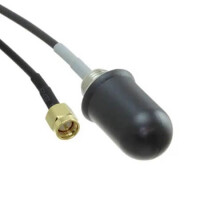 ANT-DB1-WRT-MON-SMA RF ANT 2.45/5.8GHZ DOME PANEL MT - 1