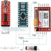 Arduino GSM GPRS Modülü SiM800L Modülü Antenli - 3