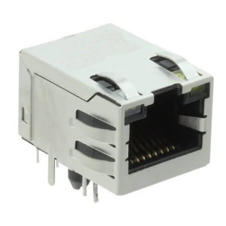 ARJM11C7-502-KB-EW2 CONN. MAGJACK AUTOMDIX & 1PORT 1000 BASE-T - 1