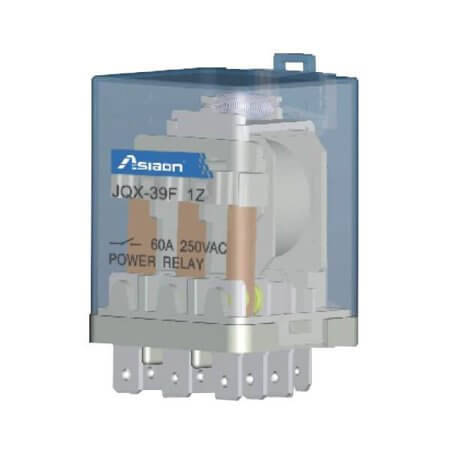 AS-39F-2Z-DC24V RELAY 60A 24VDC DPDT (2Form C) QUICK TERM.MOUNTING - 1