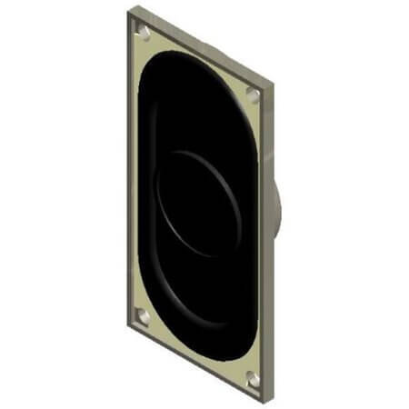 AS04008CO-WR-R SPEAKER 8R 2W N/A 20X40X6.1MM - 1