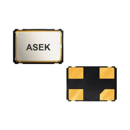 ASEK-32.768KHZ-LRT CRYSTAL OSCILLATOR 32.7680KHZ CMOS SMD - 1