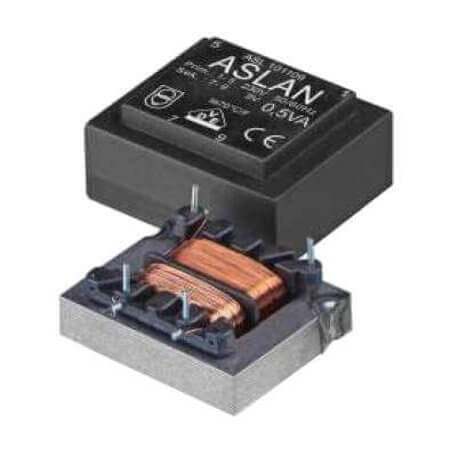 ASL101112 TRAFO DOKUMLU 0.5VA 12V EI30/5 ASLAN - 1