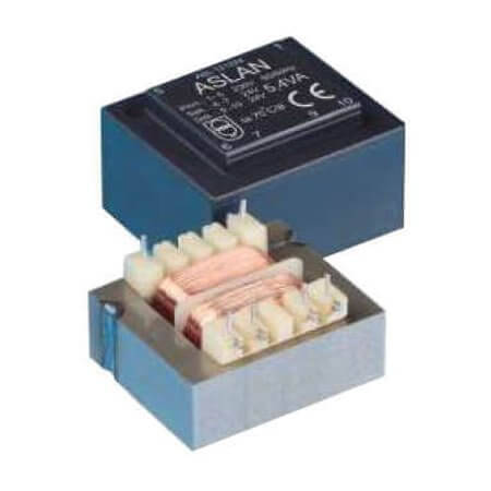 ASL131212 TRAFO DOKUMLU 5.4VA 2X12V R25 - 1