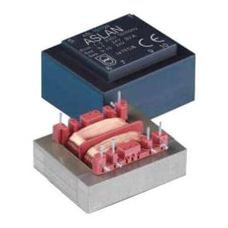 ASL151212 TRAFO DOKUMLU 8VA 2X12V EI42/20.5 - 1