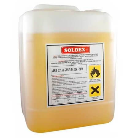 ASR522 REÇİNELİ A.SARI RENKLİ KÖPÜREBİLİR SIVI FLUX ASR-5 - 1