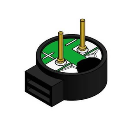 AT-1127-ST-2-R BUZZER MAGNETIC W/O CIRCUIT 3V 2.73-KHZ THT - 1
