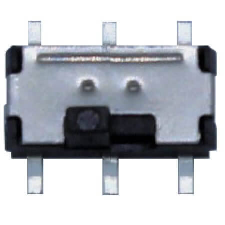 AYZ0202AGRLC SWITCH SLIDE 100mA 12V On-On SMT V/T - 1