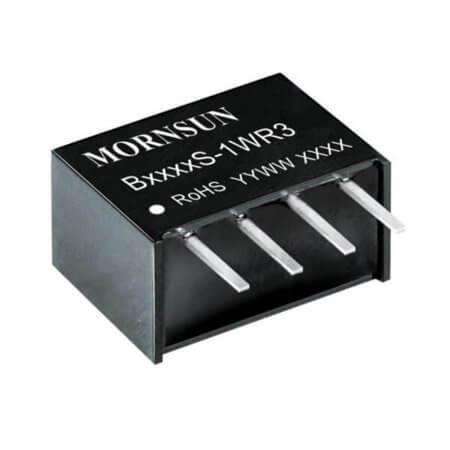 B0305S-1WR3 DC/DC CONV 1W 3.3VDC 5VDC 200mA SIP4 - 1