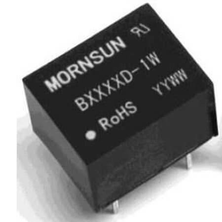 B1205D-1W DC/DC CONV 1W 5VDC 12VDC 200mA - 1