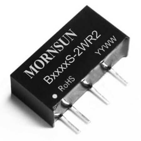 B2409S-2WR2 DC/DC CONV 21.6-26.4VDC 9VDC 22-222mA - 1
