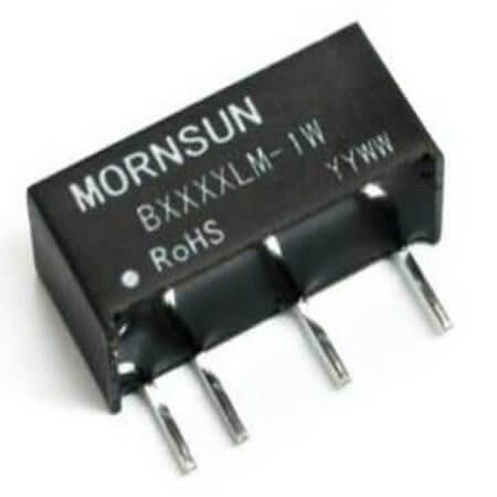 B2424LM-1W DC/DC CONV 1W 21.6-26.4VDC 24VDC 42mA - 1