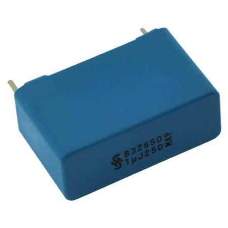 B32650-L3105-J CAP.POL.1uF 250VDC 22.5MM 5% MKP BOX BULK SIEMENS - 1