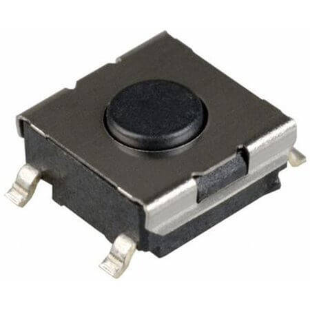 B3FS-1000 SWITCH TACT 6.30x6.00 3.10mm 100gF SMT V/T - 1
