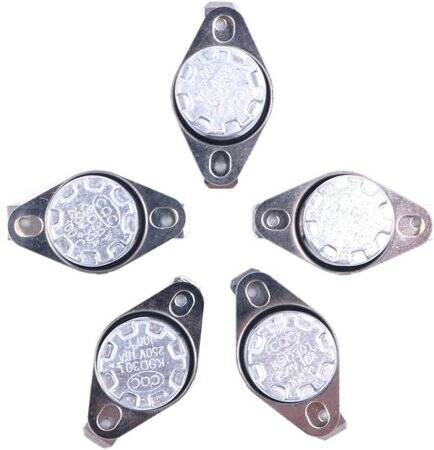 Bakalit KSD301 100 Derece NC Limit Termostat 250V 10A - 2