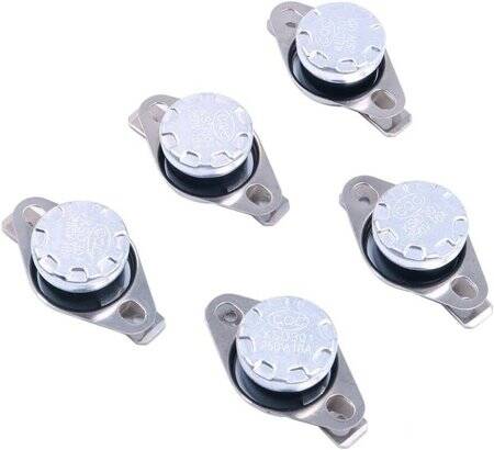 Bakelite KSD301 120 Degree Normally Open NC Temperature Controlled Switch Thermostat 250V 10A Temperature Control - 2