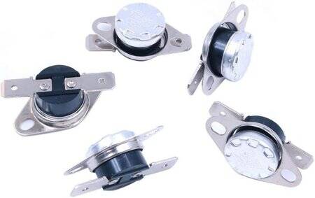 Bakelite KSD301 120 Degree Normally Open NC Temperature Controlled Switch Thermostat 250V 10A Temperature Control - 3