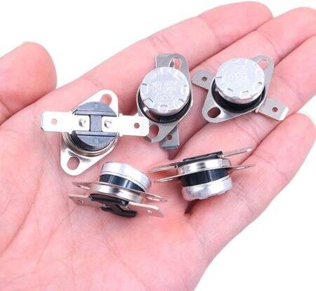 Bakelite KSD301 120 Degree Normally Open NC Temperature Controlled Switch Thermostat 250V 10A Temperature Control - 5
