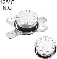Bakelite KSD301 125 Degree Normally Open NC Temperature Controlled Switch Thermostat 250V 10A Temperature Control - 4