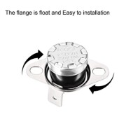 Bakelite KSD301 145 Degree Normally Open NC Temperature Controlled Switch Thermostat 250V 10A Temperature Control - 2