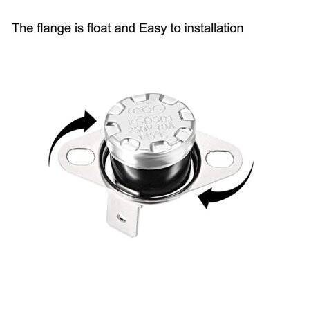 Bakelite KSD301 145 Degree Normally Open NC Temperature Controlled Switch Thermostat 250V 10A Temperature Control - 2