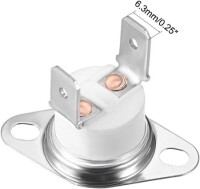 Bakelite KSD301 155 Degree Normally Closed NC Temperature Controlled Switch Thermostat 250V 10A Temperature Control - 3