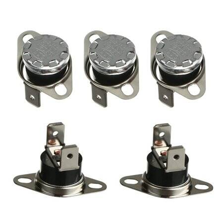 Bakelite KSD301 70 Degree Normally Closed NC Temperature Controlled Switch Thermostat 250V 10A Temperature Control - 1
