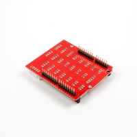 Base Sensor I/O SHIELD Expansion Board Module for Arduino Base Shield Sensor Expansion Board - Red (Works With Arduino AMTS I/O Port Board) - 9