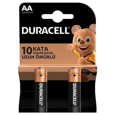 BASIC ALKALİN PİL AA B2 ALKALİN PİL BASIC 1.5V AA BLISTER 2Lİ - 1
