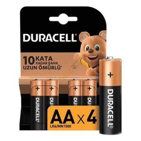BASIC ALKALİN PİL AA B4 ALKALİN PİL BASIC 1.5V AA BLISTER 4LÜ - 1