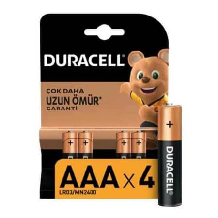 BASIC ALKALİN PİL AAA B4 ALKALİN PİL BASIC 1.5V AAA BLISTER 4LÜ - 1