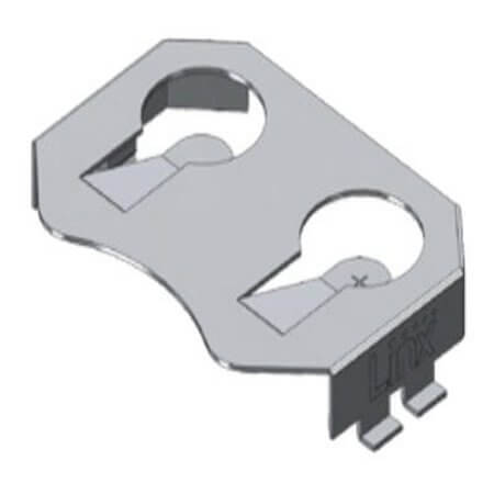 BAT-HLD-001 BATTERY RETAINER COIN 20MM SMD - 1