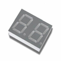 BD-A544RI LED DISPLAY 7 SEGMENT 2DIGIT 14.2MM (+) RED - 1