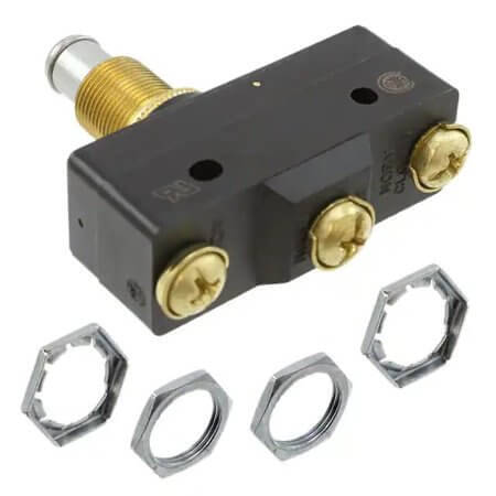 BE-2RQ1-A4 SWITCH MICRO 25A 125VAC SPDT PANEL MOUNT - 1
