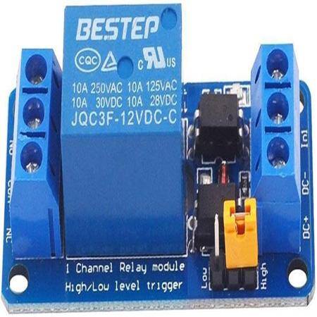  BESTEP 1 Channels 3V Relay Module High And Low Triggering - Blue Plate - 1