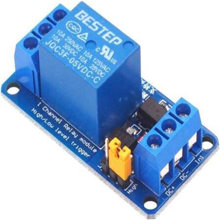  BESTEP 1 Channels 3V Relay Module High And Low Triggering - Blue Plate - 2