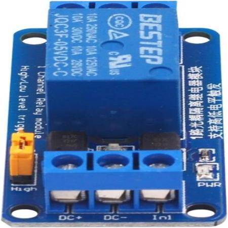  BESTEP 1 Channels 3V Relay Module High And Low Triggering - Blue Plate - 3