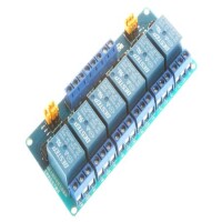  BESTEP 6 Channels 3V Relay Module High And Low Triggering - Blue Plate - 4
