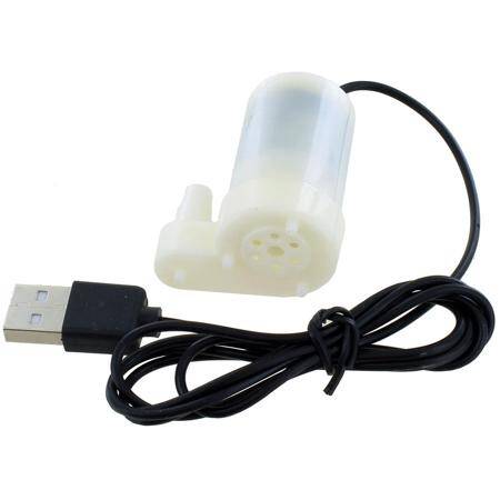 Beyaz Sessiz USB'li Mini Dalgıç Pompa DC 3-5V - 3